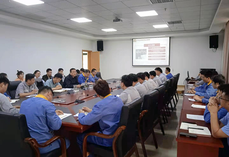 集團(tuán)公司黨委委員仇雅鳴作專題教育宣講2.jpg